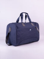 Bolsa Sacola de Viagem Grande Nylon Academia Fim de Semana com Alça Transversal e Encaixe para Mala de Rodinha - Imagem 5