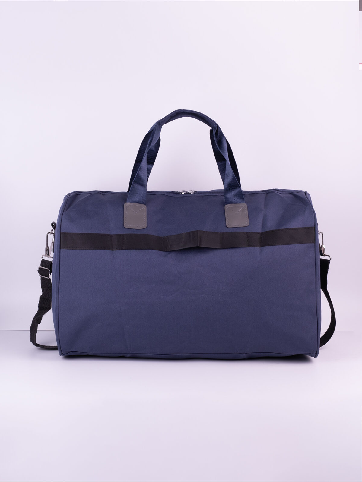 Bolsa Sacola de Viagem Grande Nylon Academia Fim de Semana com Alça Transversal e Encaixe para Mala de Rodinha - Imagem 3