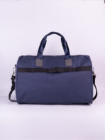 Bolsa Sacola de Viagem Grande Nylon Academia Fim de Semana com Alça Transversal e Encaixe para Mala de Rodinha - Imagem 3