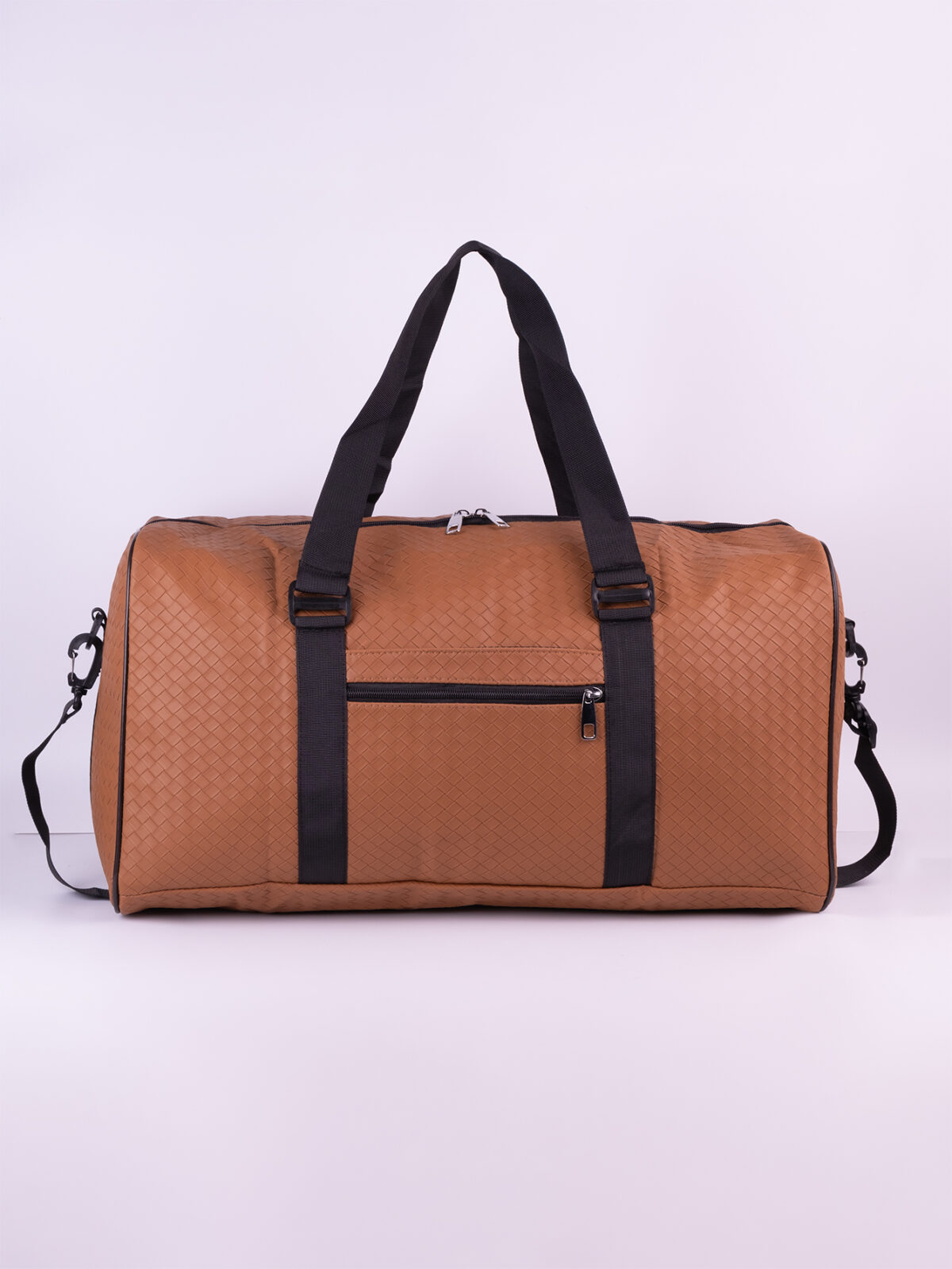 Mala de Mão Viagem Couro Sintético Textura Trançada (Tressê)  Bordo Padrão ANAC 55cm - Imagem 2