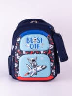 Mochila Escolar Infantil Estampada 3D Com Estojo Tam M REF 350