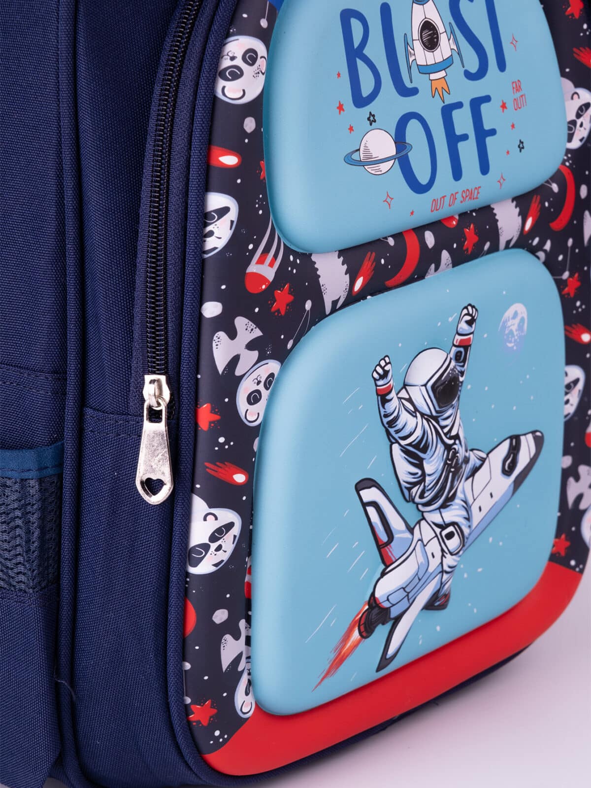 Mochila Escolar Infantil Estampada 3D Com Estojo Tam M REF 350 - Imagem 5