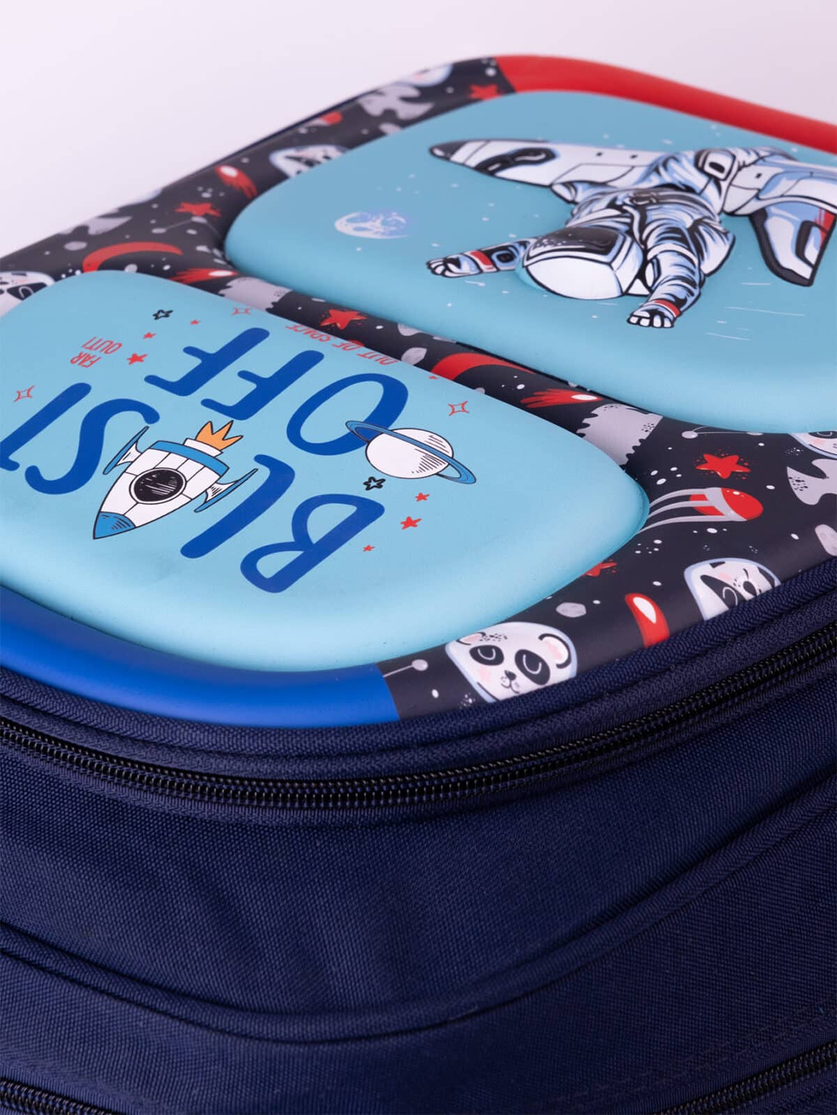 Mochila Escolar Infantil Estampada 3D Com Estojo Tam M REF 350 - Imagem 6