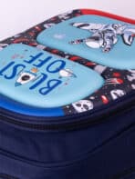 Mochila Escolar Infantil Estampada 3D Com Estojo Tam M REF 350 - Imagem 6