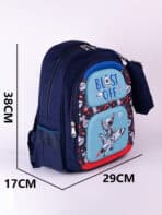 Mochila Escolar Infantil Estampada 3D Com Estojo Tam M REF 350 - Imagem 9