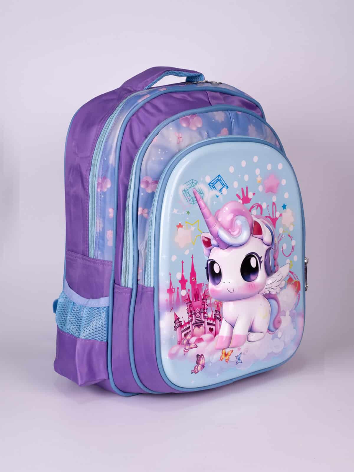 Mochila Escolar Infantil Estampada 3D Tam G REF 408 - Imagem 2