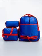 Kit Mochilas Infantil Escolar 3d C/lancheira Termica Estojo 8899 - Imagem 3