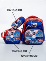Kit Mochilas Infantil Escolar 3d C/lancheira Termica Estojo 8899 - Imagem 7