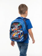 Mochila Escolar Infantil Com Estojo Estampada 3D Tam G REF 9020
