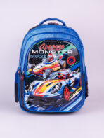Mochila Escolar Infantil Com Estojo Estampada 3D Tam G REF 9020 - Imagem 3