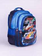 Mochila Escolar Infantil Com Estojo Estampada 3D Tam G REF 9020 - Imagem 4