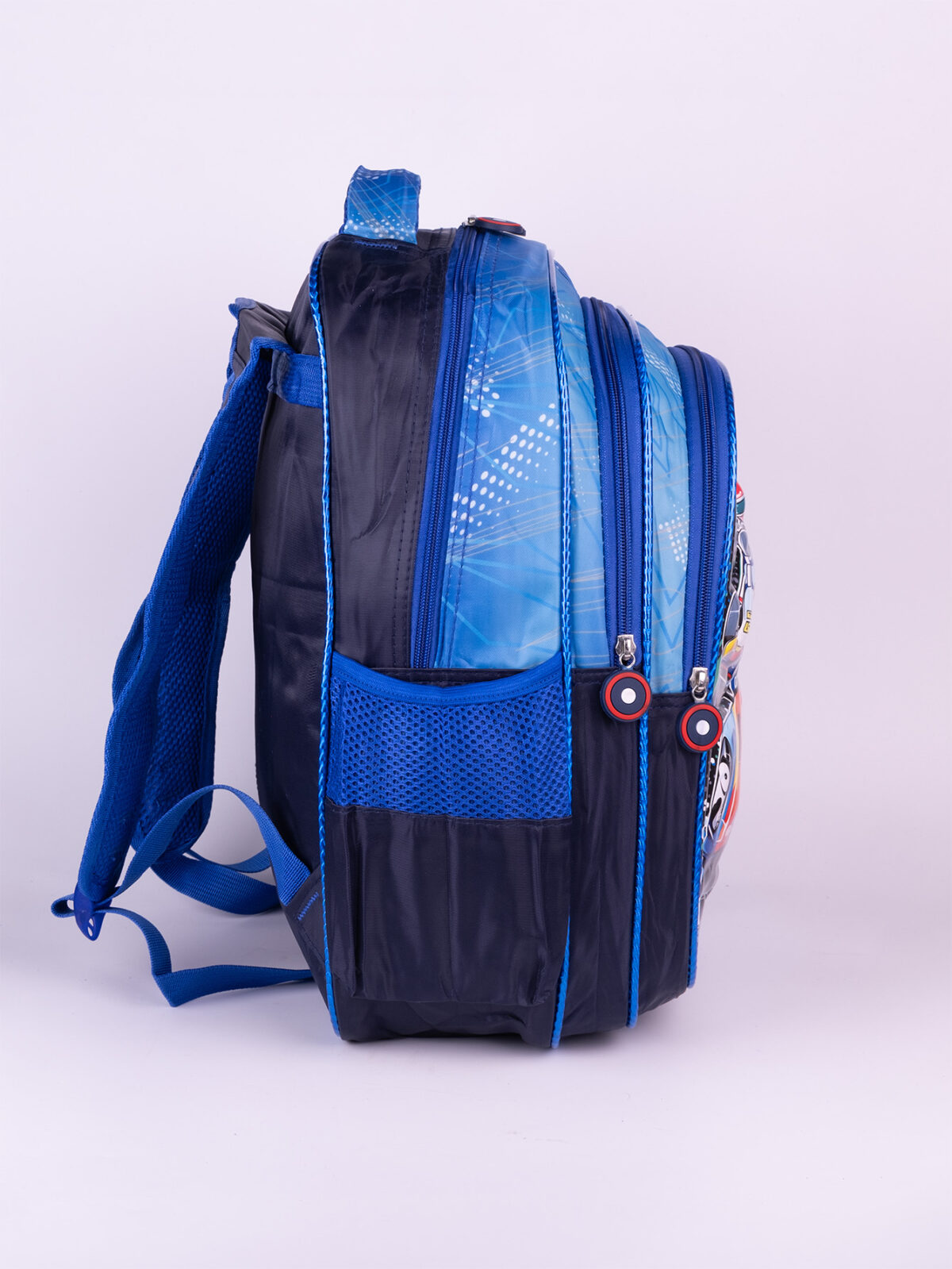 Mochila Escolar Infantil Com Estojo Estampada 3D Tam G REF 9020 - Imagem 5