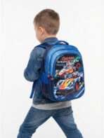 Mochila Escolar Infantil Com Estojo Estampada 3D Tam G REF 9020 - Imagem 2