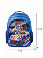 Mochila Escolar Infantil Com Estojo Estampada 3D Tam G REF 9020 - Imagem 9
