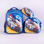 Kit 3 Mochilas Infantil Escolar 3d Com Lancheira Termica e Estojo Tam G 9030