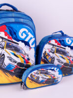 Kit 3 Mochilas Infantil Escolar 3d Com Lancheira Termica e Estojo Tam G 9030 - Imagem 4