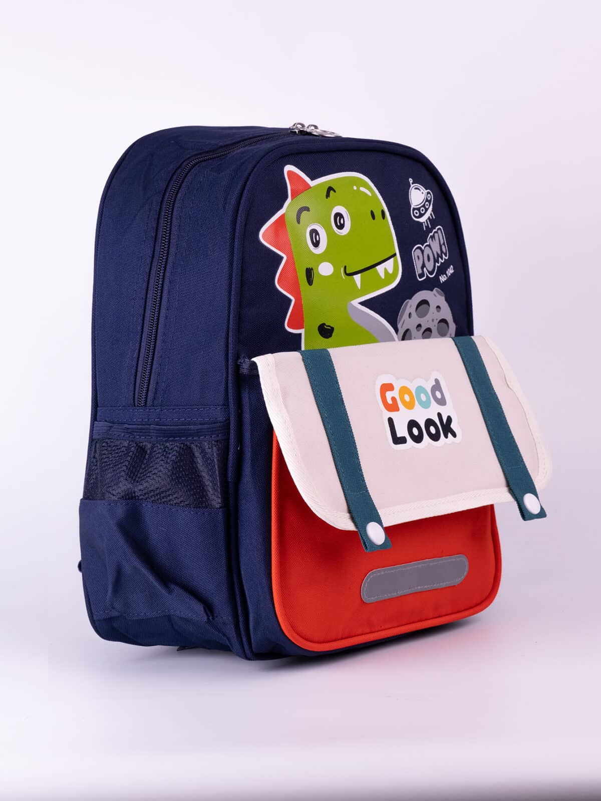 Mochila Infantil Escolar de Nylon Tam P Creche Pré-Escola REF C-1042 - Imagem 2