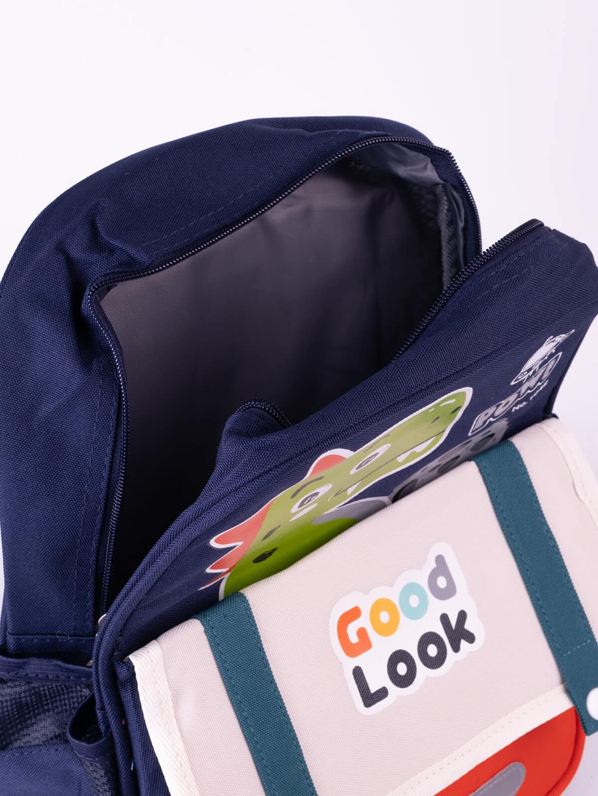 Mochila Infantil Escolar de Nylon Tam P Creche Pré-Escola REF C-1042 - Imagem 7