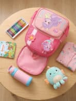Mochila Infantil Escolar de Nylon Tam P Creche Pré-Escola REF C-1043 - Imagem 4