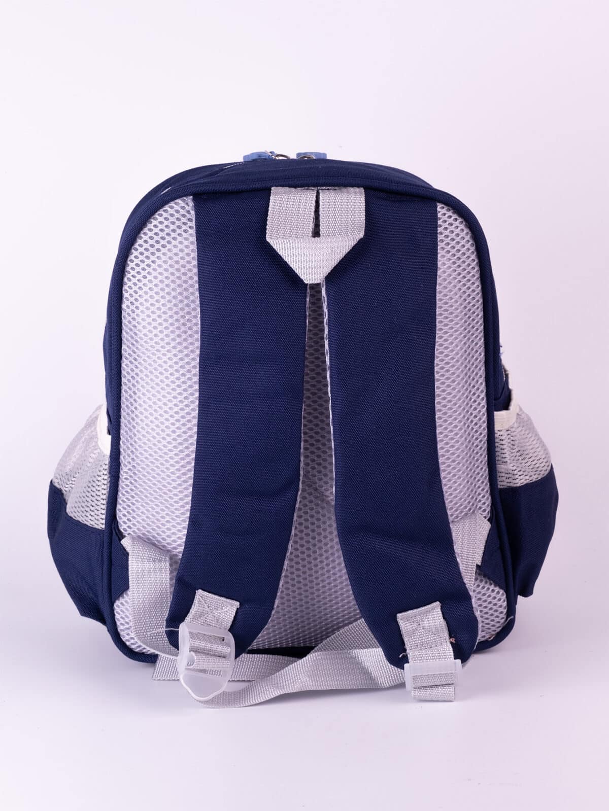Mochila Infantil Escolar de Nylon C/Estojo Tam P Creche Pré-Escola REF C-1045 - Imagem 4