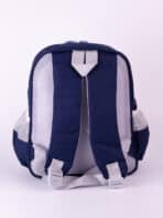 Mochila Infantil Escolar de Nylon C/Estojo Tam P Creche Pré-Escola REF C-1045 - Imagem 4
