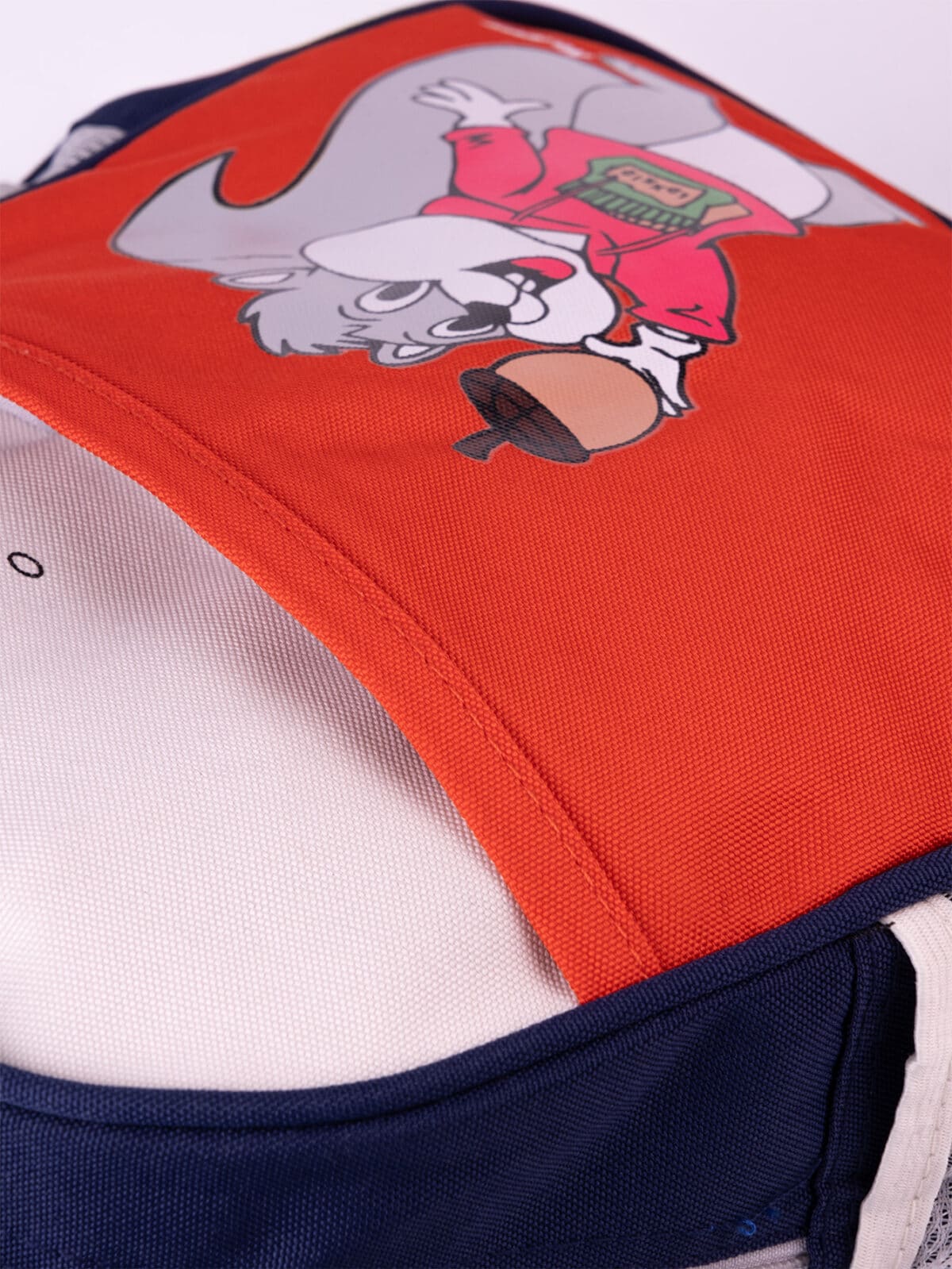 Mochila Infantil Escolar de Nylon C/Estojo Tam P Creche Pré-Escola REF C-1045 - Imagem 6