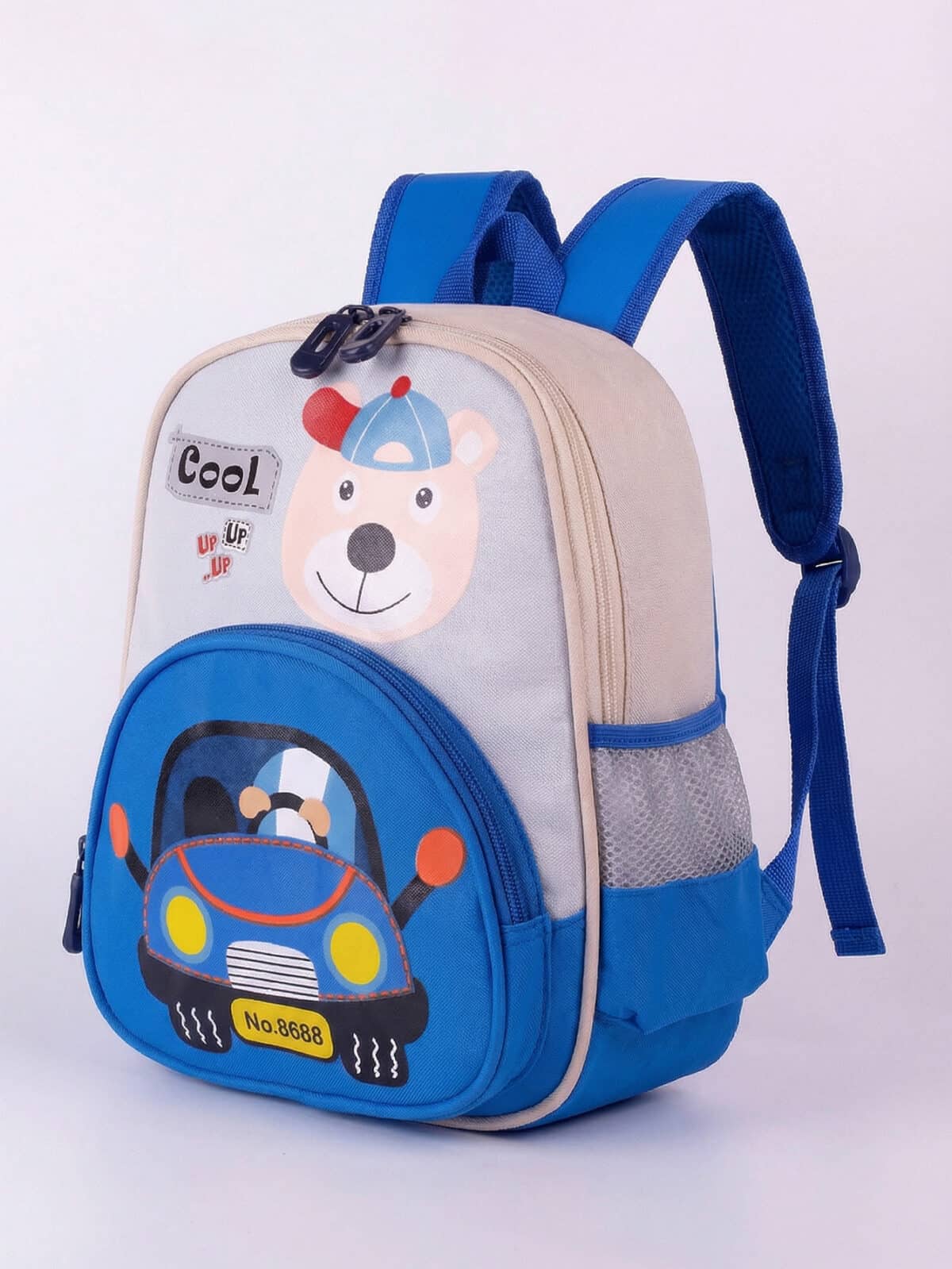 Mochila Infantil Escolar de Nylon Tam P Creche Pré-Escola REF C-1046 - Imagem 3