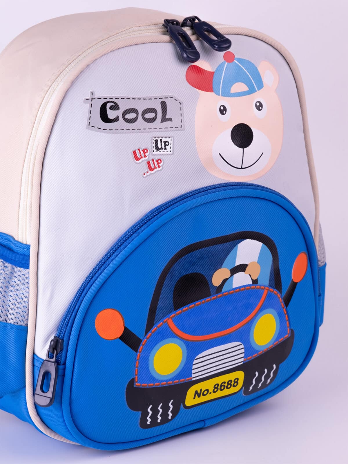 Mochila Infantil Escolar de Nylon Tam P Creche Pré-Escola REF C-1046 - Imagem 5