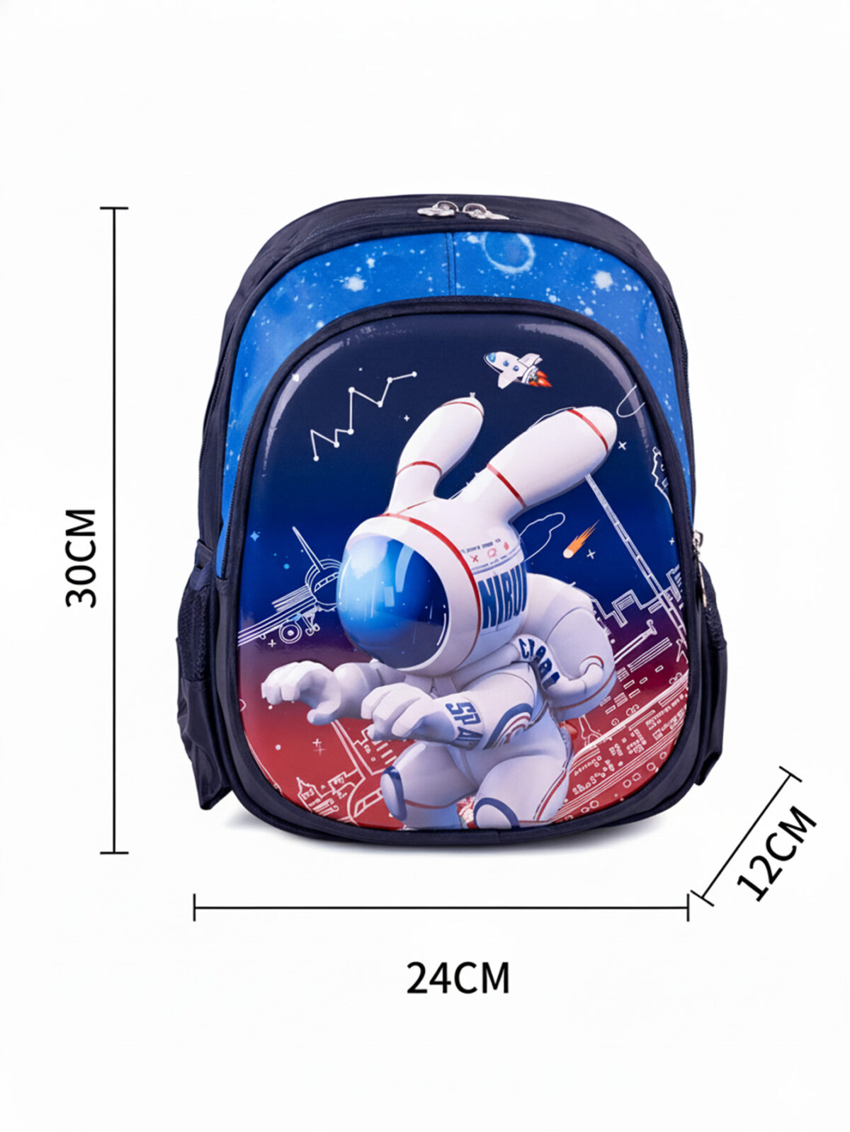 Mochilinha Infantil Escolar 3D Alto Relevo Creche Pré-Escola TAM P - Imagem 8