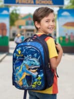 Mochilinha Infantil Escolar 3D Alto Relevo Creche Pré-Escola TAM M - Imagem 7
