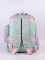 Mochila Escolar Soft Girl Candy Colors Estilo Coreano Rabbit Com Bolsinha - Imagem 5