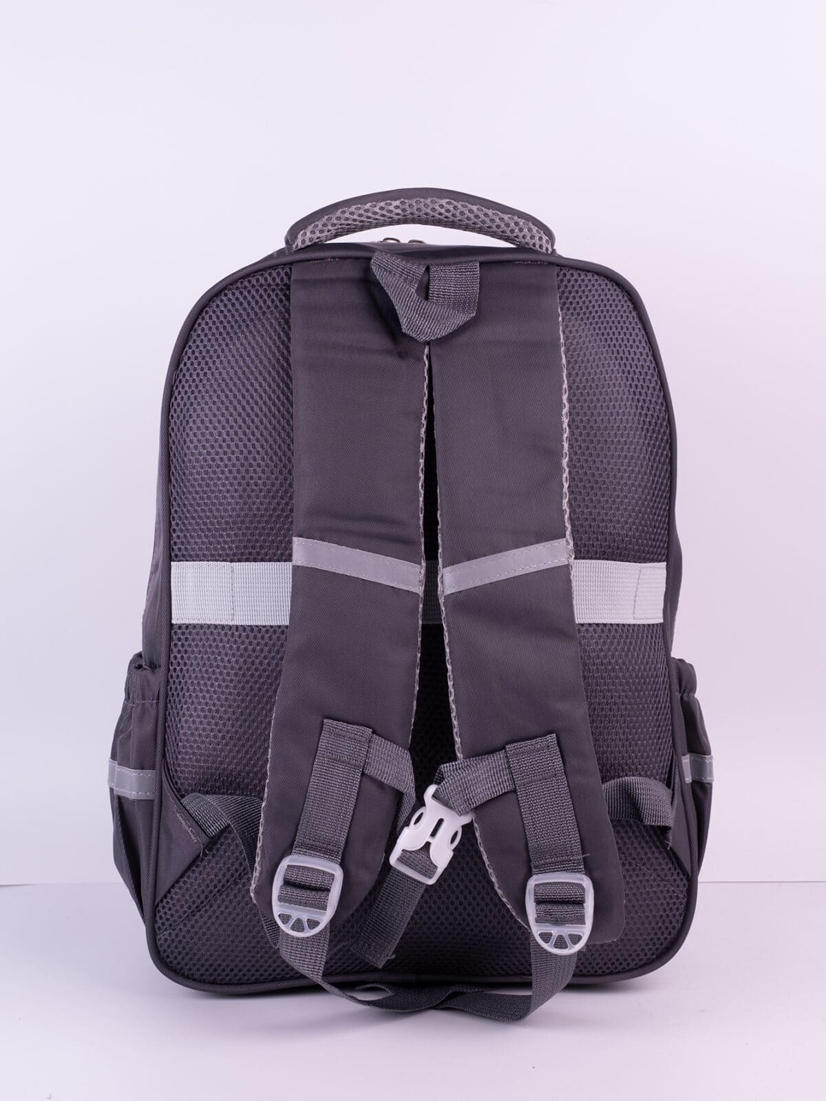 Mochila Escolar Casual Kawaii Com Pingente De Pelúcia Multi Bolsos Grande Capacidade - Imagem 5