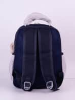 Mini Mochila Escolar Kawaii Ursinho Estrelas Com Pingente De Pelúcia Para Menino e Menina - Imagem 4
