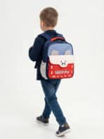 Mini Mochila Infantil Panda Happy Colorida Com Orelhinhas Kawaii Para Creche