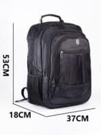 Mochila Executiva Grande Capacidade Reforçada com Alça Cabo de Aço Para Notebook Impemeável K02 - Imagem 13