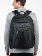 Mochila Executiva Grande Capacidade Reforçada com Alça Cabo de Aço Para Notebook Impemeável K04