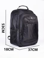 Mochila Executiva Grande Capacidade Reforçada com Alça Cabo de Aço Para Notebook Impemeável K05 - Imagem 8