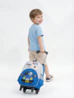Kit Mochila Escolar Infantil Estampada Personagem Tam P com rodinhas C-1046 - Imagem 3
