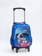 Kit Mochila Escolar Infantil Estampada Personagem Tam P com rodinhas C12658-1 - Imagem 3