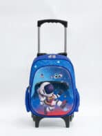 Kit Mochila Escolar Infantil Estampada Personagem Tam P com rodinhas C12658-1