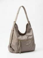 Bolsa De Ombro Hobo Minimalista Slouchy Grande Capacidade Casual Chic - Imagem 2
