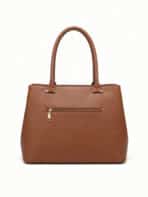 Bolsa De Ombro Tote Minimalista Estruturada Office Look Grande Capacidade - Imagem 3