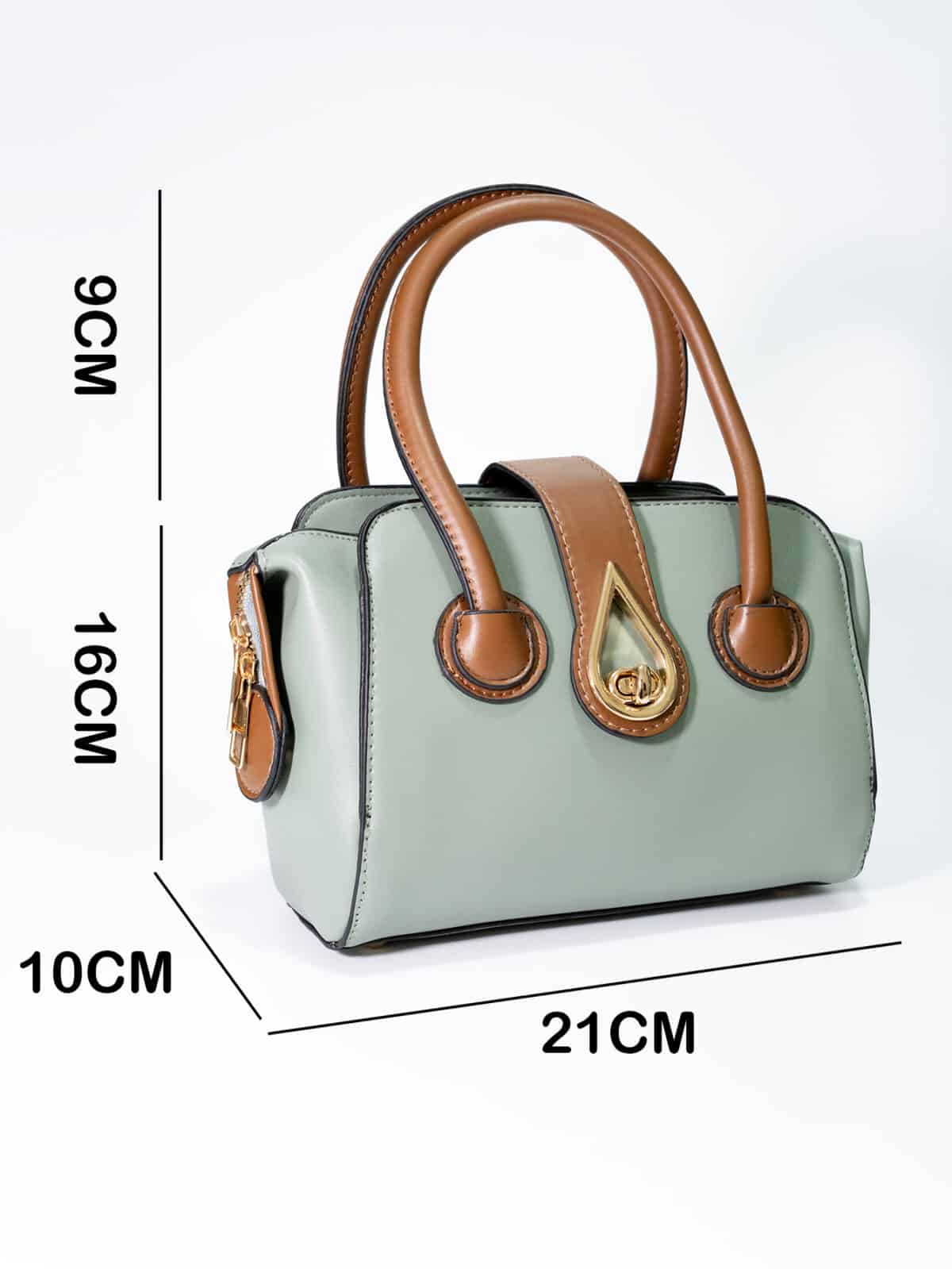 Bolsa Feminina Elegante Casual Pequena - Couro Premium Alça Larga - Imagem 7
