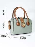 Bolsa Feminina Elegante Casual Pequena - Couro Premium Alça Larga - Imagem 7