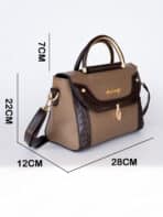 Bolsa Feminina Elegante em Couro Sintético Premium - Detalhes Sofisticados! - Imagem 6
