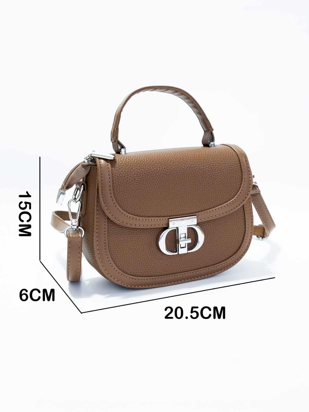 Bolsa feminina Couro Elegante – Compacta e Versátil multifuncional da moda moderna e com estilo - Imagem 9