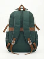 Mochila Ita Bag Soft Girl Urso Fofa Orelhinhas Colorblock Escolar Faculdade Viagem - Imagem 3