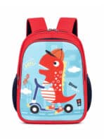Mochila Infantil Relevo Escolar Creche Pré-Escola Menino Resistente TAM P REF 275 - Imagem 2