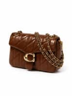 Bolsa Feminina Transversal Matelassê Luxo Alça Corrente Dourada Blogueira - Imagem 2