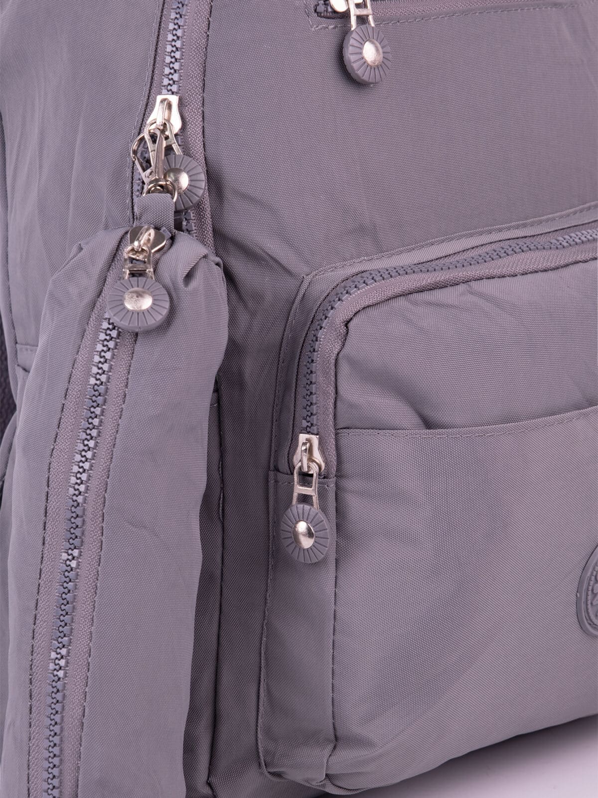 Kit Mochila e Estojo Escolar Juvenil Faculdade Nylon Impermeável Pequena Liso C303 - Imagem 5